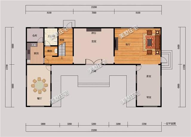 5款農(nóng)村雙拼別墅設(shè)計圖，有兄弟這樣建房，走出去超有面子