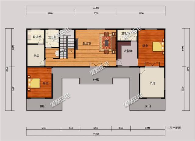 5款農(nóng)村雙拼別墅設(shè)計圖，有兄弟這樣建房，走出去超有面子