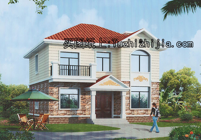 經典農村二層樓12萬就能建成主體，經濟又實惠！