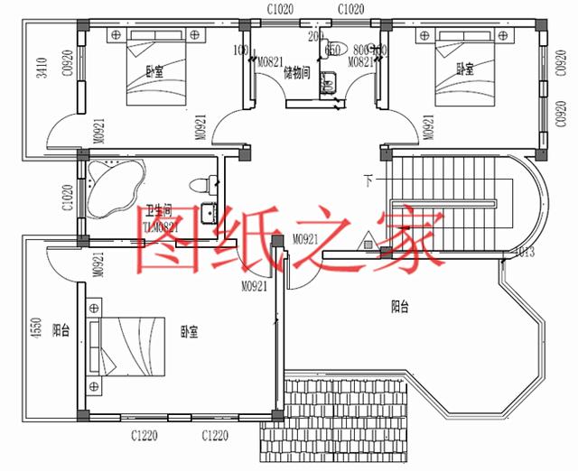 最受歡迎的三層別墅設計圖，12X11米戶型方正，美觀又實用！