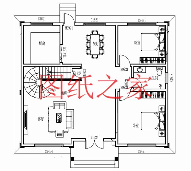 最受歡迎的三層別墅設計圖，12X11米戶型方正，美觀又實用！