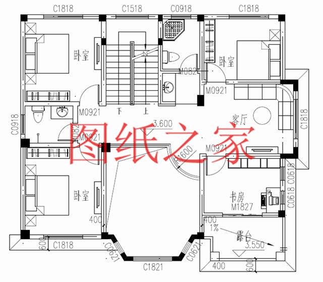 最受歡迎的三層別墅設計圖，12X11米戶型方正，美觀又實用！