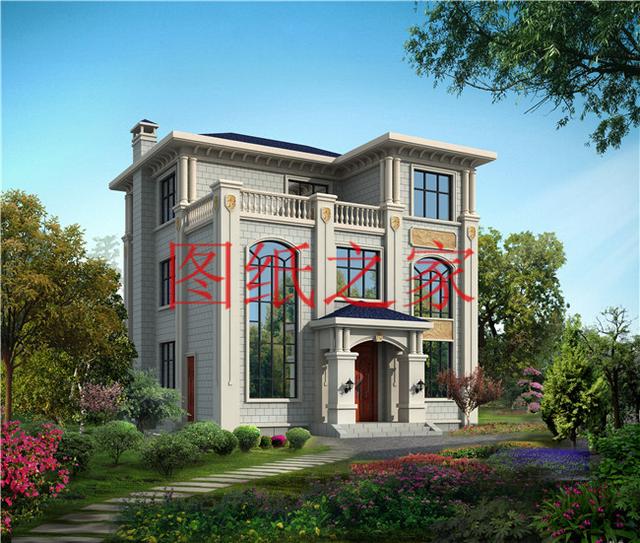 11X11米農村三層別墅設計圖紙，省錢又省地，是你最好的選擇！