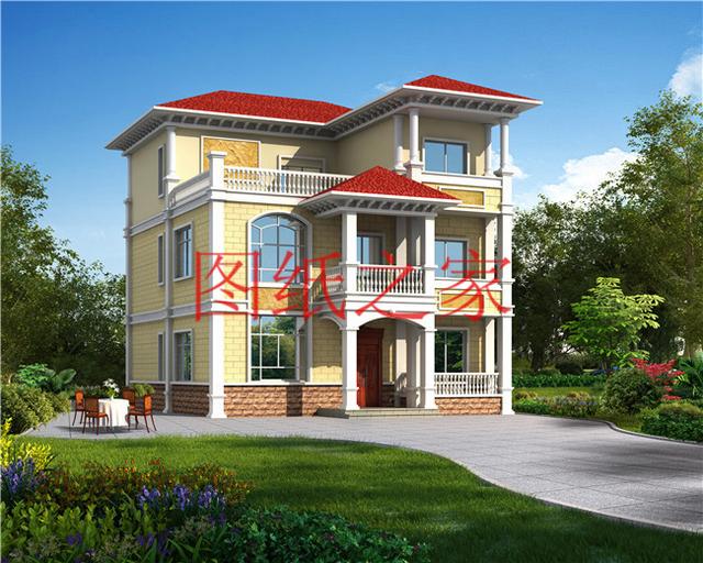 11X11米農村三層別墅設計圖紙，省錢又省地，是你最好的選擇！