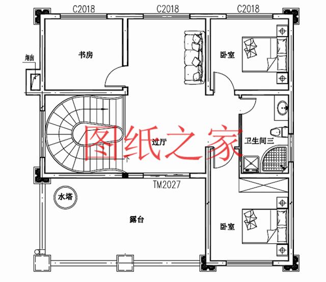 11X11米農村三層別墅設計圖紙，省錢又省地，是你最好的選擇！