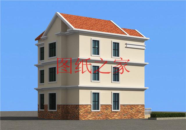 11X11米農村三層別墅設計圖紙，省錢又省地，是你最好的選擇！