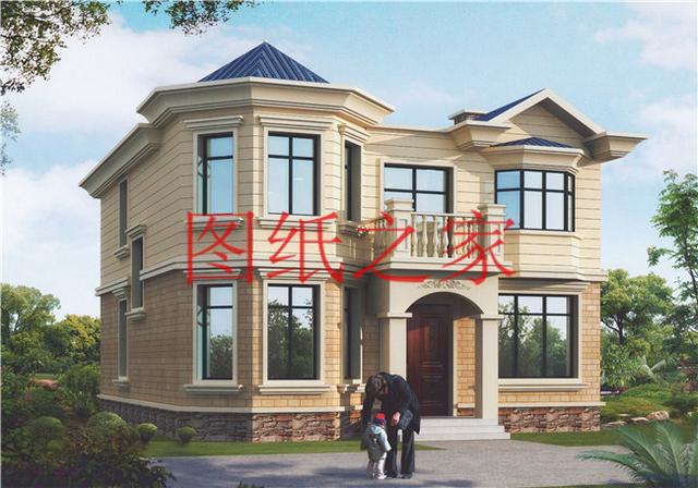 6套農村二層小別墅，11X10、10X11米兩種戶型，造價只要20多萬！