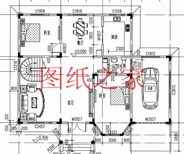 6套農村二層小別墅，11X10、10X11米兩種戶型，造價只要20多萬！
