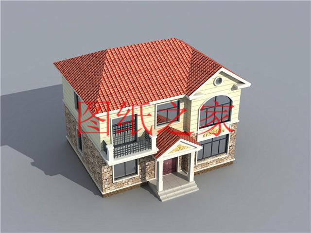 6套農村二層小別墅，11X10、10X11米兩種戶型，造價只要20多萬！