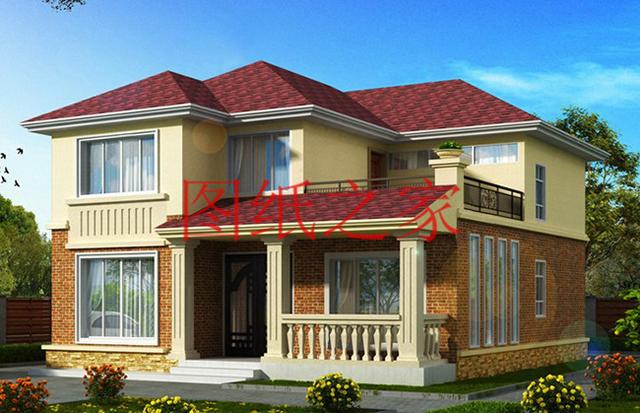 6套農村二層小別墅，11X10、10X11米兩種戶型，造價只要20多萬！