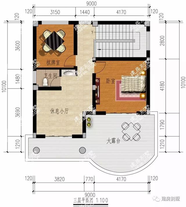 豪華氣派的農村自建小別墅設計，房子這樣建，在老家肯定會出名