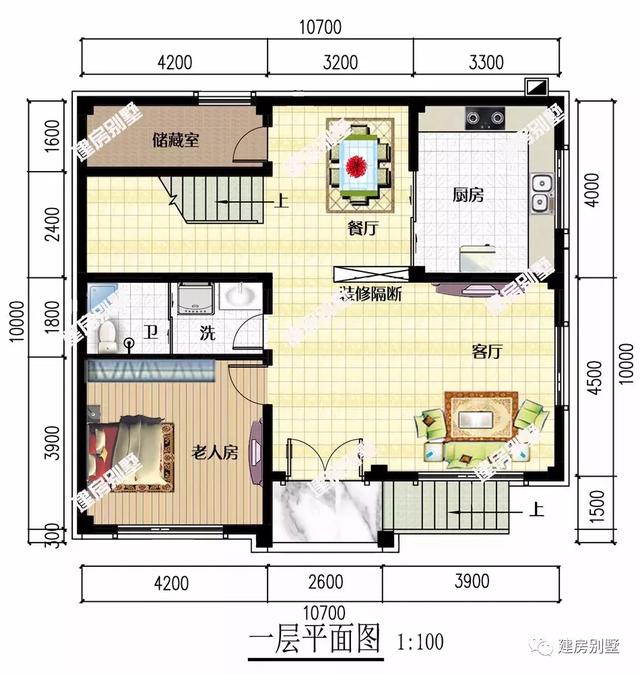 100平米左右的農村住宅設計圖，第二棟不僅好看，造價也低