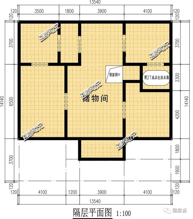 這套實用又漂亮的二層別墅設計圖，高端大氣上檔次，一點不輸高層