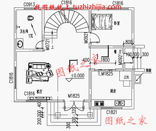 新農村三層樓房設計圖,造價17萬圖片含設計，簡單好看還省錢！