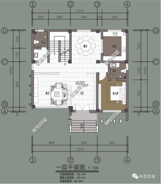 客廳挑空的小別墅到底有多漂亮？單看外觀我就給99個贊
