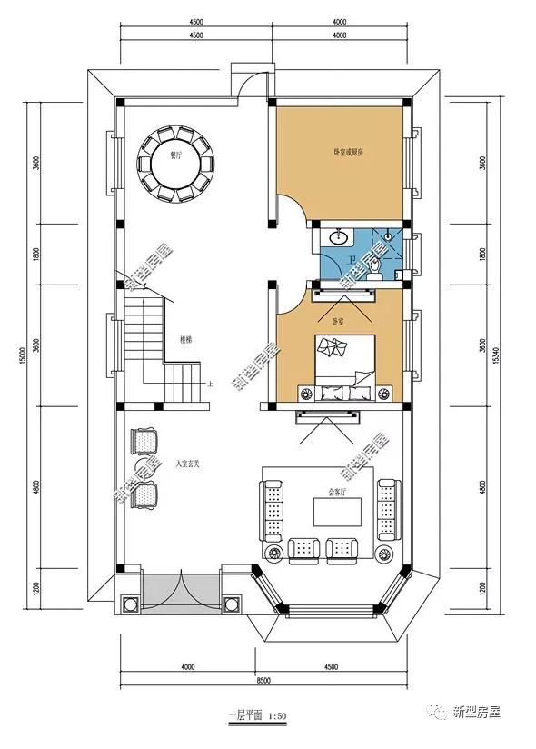 客廳挑空的小別墅到底有多漂亮？單看外觀我就給99個贊