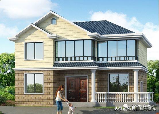 農村二層小別墅最經濟，精選3套實用型二層別墅，擁有一套你就是人生贏家