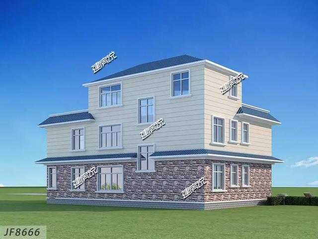 在農村修建一棟自己的別墅，艷壓十里八鄉