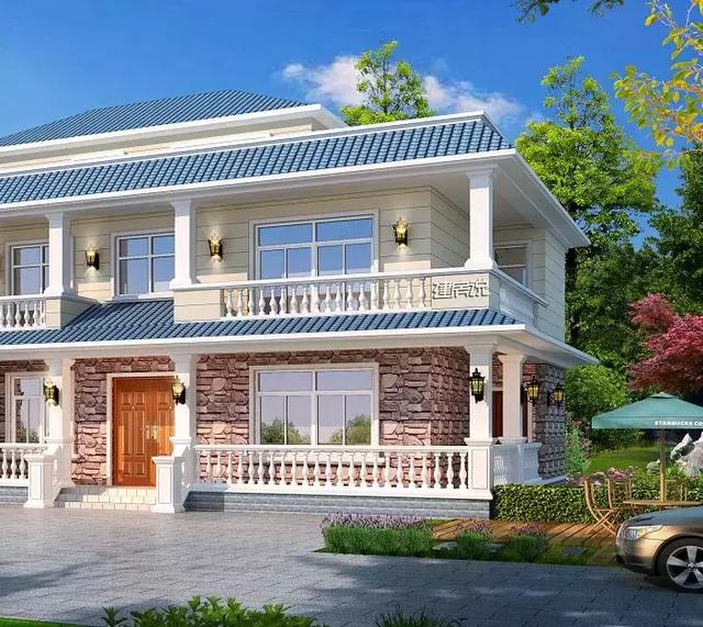 在農村修建一棟自己的別墅，艷壓十里八鄉