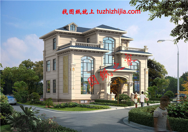 經(jīng)濟型農(nóng)村二層半別墅房屋設(shè)計圖，只要30萬就能建成！