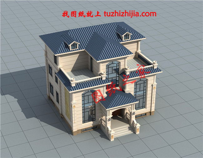 經(jīng)濟型農(nóng)村二層半別墅房屋設(shè)計圖，只要30萬就能建成！