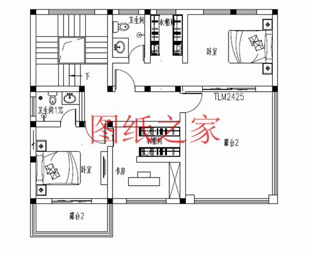 10X12、12X10米兩種尺寸的120平農村三層別墅，造價只要30多萬！