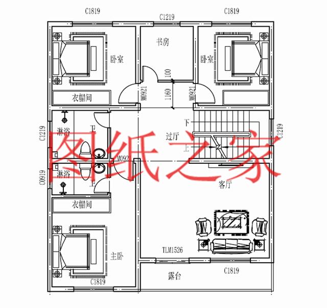 10X12、12X10米兩種尺寸的120平農村三層別墅，造價只要30多萬！