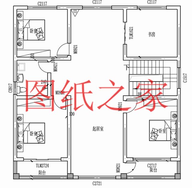 130平12X11米三層別墅，主體造價才40萬，這下里子面子全有了！