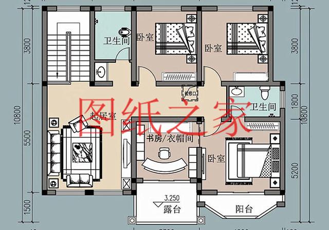 130平12X11米三層別墅，主體造價才40萬，這下里子面子全有了！