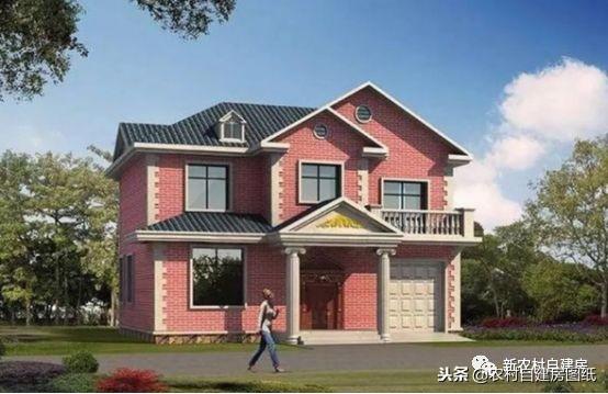 進(jìn)深只有9米怎么設(shè)計(jì)農(nóng)村自建房？這5款農(nóng)村別墅，一層二層三層都有