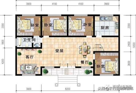 進(jìn)深只有9米怎么設(shè)計(jì)農(nóng)村自建房？這5款農(nóng)村別墅，一層二層三層都有