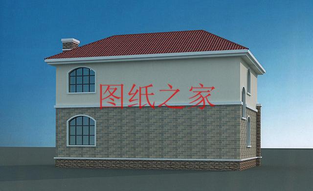 13x10米三層實用戶型，1帶車庫，1、3都有露臺，造價只要30萬！