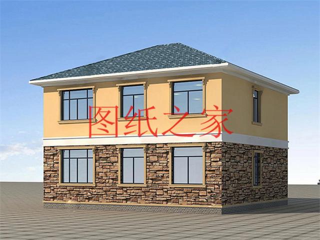 11x11米經(jīng)典二層別墅，精致漂亮、溫馨舒適，25萬(wàn)就能建好！