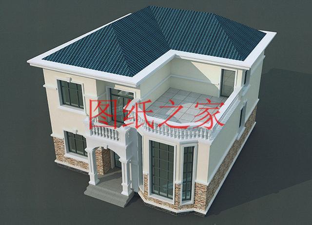 11x11米經(jīng)典二層別墅，精致漂亮、溫馨舒適，25萬(wàn)就能建好！
