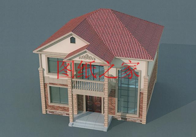 11x11米經(jīng)典二層別墅，精致漂亮、溫馨舒適，25萬(wàn)就能建好！