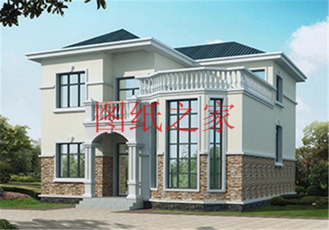 11x11米經(jīng)典二層別墅，精致漂亮、溫馨舒適，25萬(wàn)就能建好！