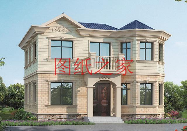 11x11米經(jīng)典二層別墅，精致漂亮、溫馨舒適，25萬(wàn)就能建好！