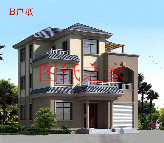 兩套110平米三層別墅，11X10、10X11米，不同風格，你喜歡哪個？