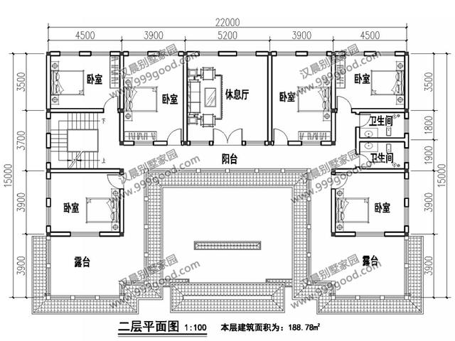 帶露臺中式三合院農村別墅，2套帶車庫，占地170平的第2款才26萬
