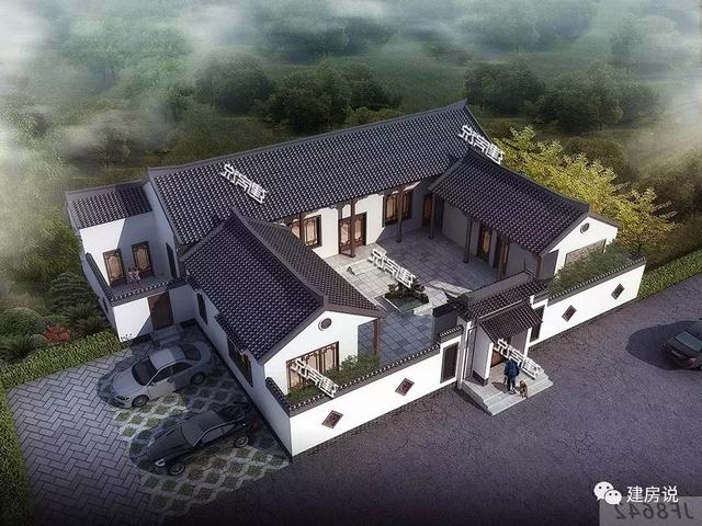 有庭有院才像個家，中國最美的四合院別墅設計方案，國人心中最愛