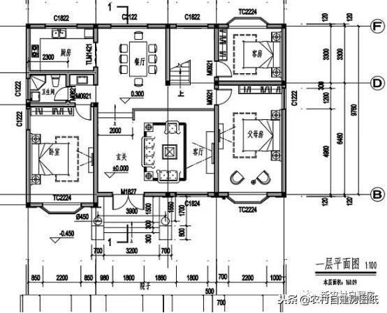 家里人多先別慌，這5款多臥室二層別墅設(shè)計(jì)圖，親戚再多也不怕