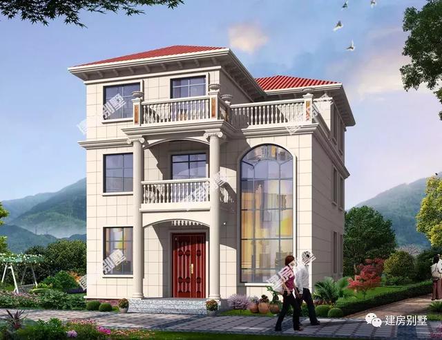 寬11米的農(nóng)村自建別墅設(shè)計(jì)，通透又大氣，住著舒服、生活方便