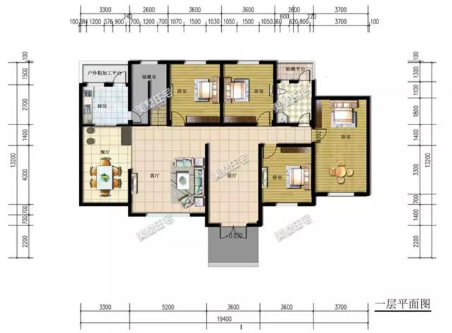 6套帶挑空客廳的簡歐風農村別墅設計，建好就是村里地標