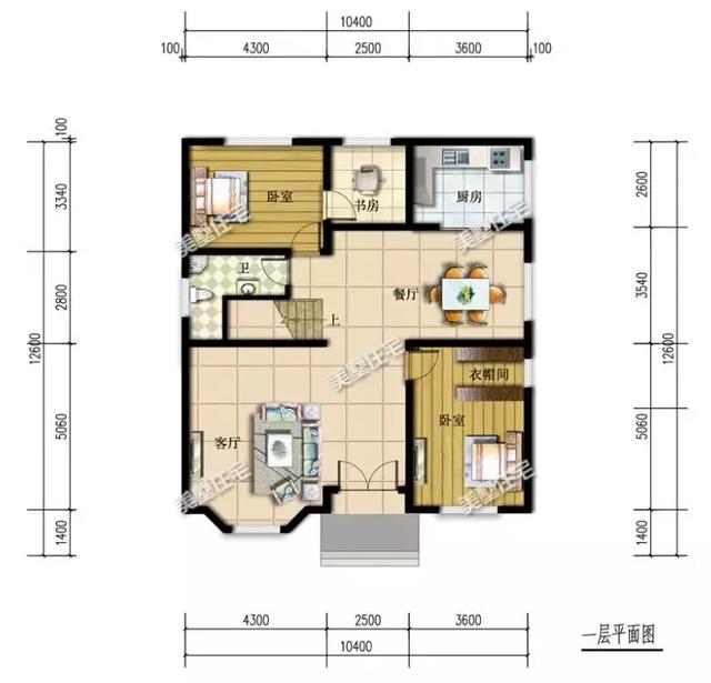 6套帶挑空客廳的簡歐風農村別墅設計，建好就是村里地標