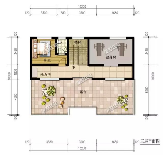 6套帶挑空客廳的簡歐風農村別墅設計，建好就是村里地標