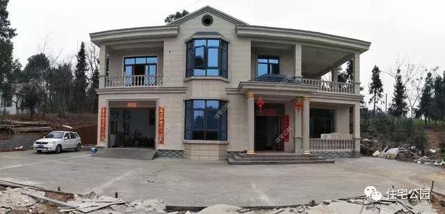 湖南農村自建二層小洋樓，60萬包還主體裝修，回老家蓋房就是省錢