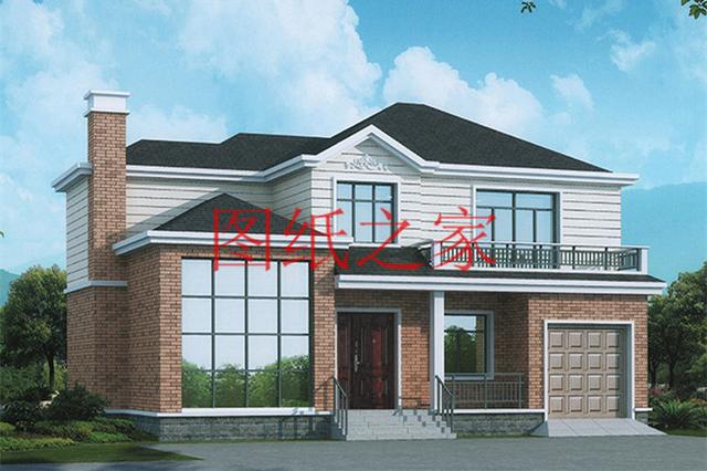 3套15X10米的二層小別墅，造價只要25萬元，省錢又實用！