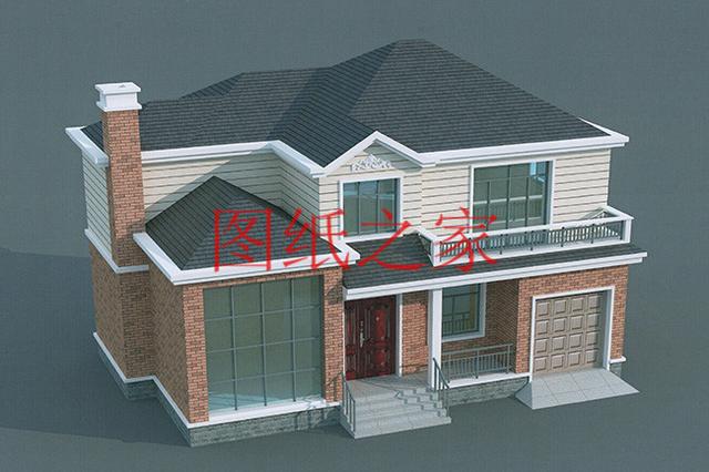 3套15X10米的二層小別墅，造價只要25萬元，省錢又實用！