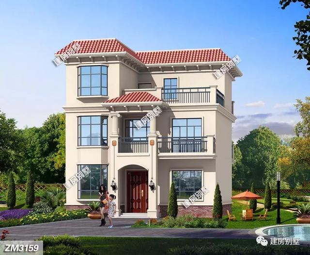 9.8×11.2米農村別墅，準備好26萬就可以建