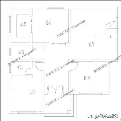 高逼格兩層農村自建別墅，主體造價還不到15萬，你敢這么建嗎？